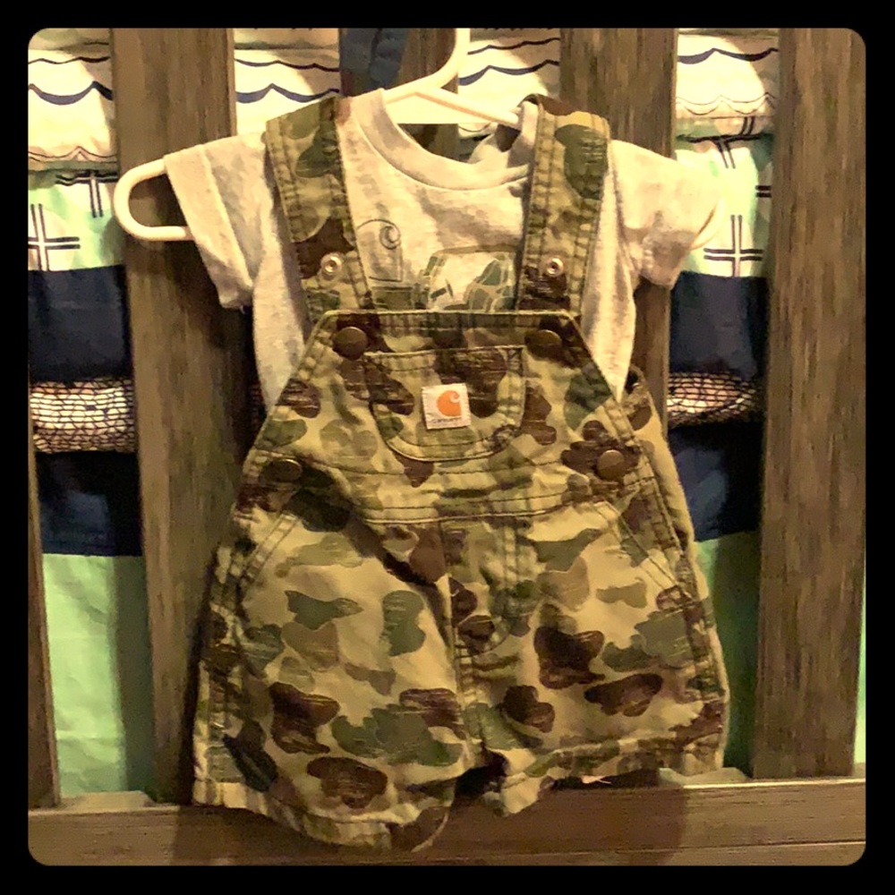 Boys shorts overall set